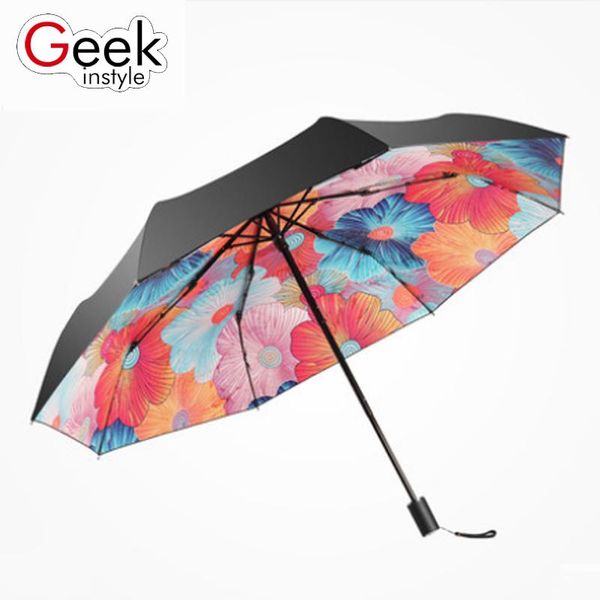 umbrellas geekinstyle anti-uv umbrella multicolor sun parasol women rain gear men waterproof portable travel
umbrellas geekinstyle anti-uv umbrella multicolor sun parasol women rain gear men waterproof portable travel