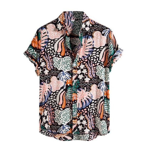 summer shirts for men cardigan short sleeve clothes hawaiian beach flower shirt turtleneck dress camisas de hombre men's casual, White;black
summer shirts for men cardigan short sleeve clothes hawaiian beach flower shirt turtleneck dress camisas de hombre men's casual, White;black