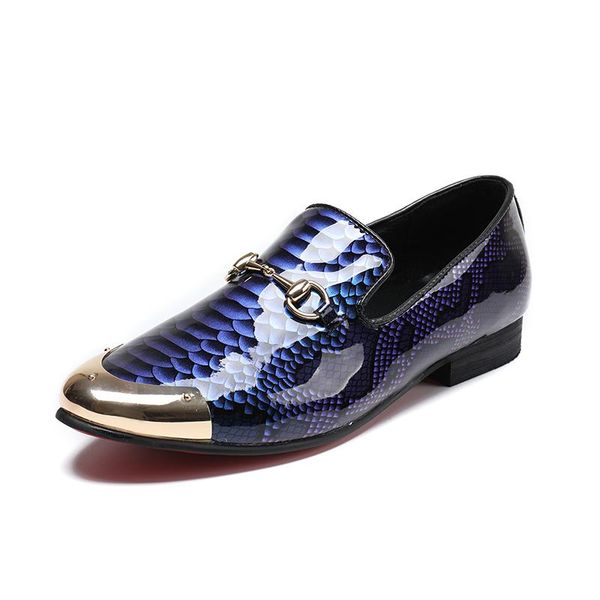 dress shoes summer fashion men's casual personality bright leather pointed toe classic retro crocodile pattern, Black
dress shoes summer fashion men's casual personality bright leather pointed toe classic retro crocodile pattern, Black