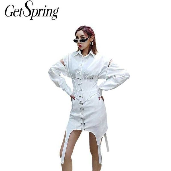 getspring women set blouse skirt sets long sleeve hollow out cotton shirt high waist asymmetry fashion 210601, White
getspring women set blouse skirt sets long sleeve hollow out cotton shirt high waist asymmetry fashion 210601, White
