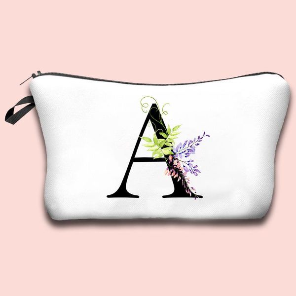 cosmetic bags & cases 26 initials flower bag a-z letter makeup women travel bridesmaid ladies for pencil case
cosmetic bags & cases 26 initials flower bag a-z letter makeup women travel bridesmaid ladies for pencil case