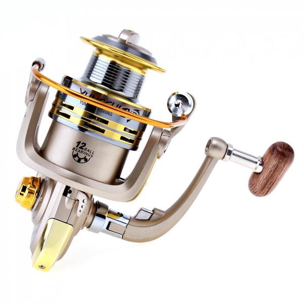 spinning fishing reels 3000-5000 series 8 ball bearings 5.2:1 reel with foldable handle and metal line cup baitcasting
spinning fishing reels 3000-5000 series 8 ball bearings 5.2:1 reel with foldable handle and metal line cup baitcasting