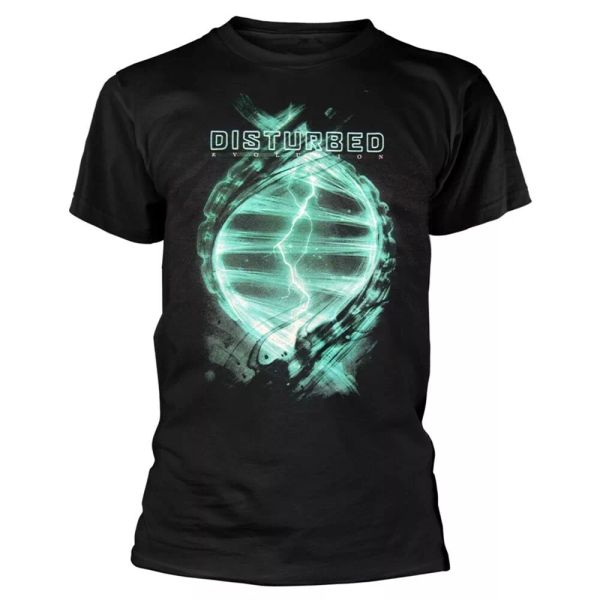 official disturbed t shirt evolutionary black mens classic rock metal evolution, White;black
official disturbed t shirt evolutionary black mens classic rock metal evolution, White;black
