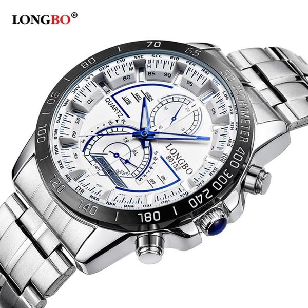 wristwatches longbo 2021 fashion mens watches with stainless steel sports chronograph quartz watch men relogio masculino, Slivery;brown
wristwatches longbo 2021 fashion mens watches with stainless steel sports chronograph quartz watch men relogio masculino, Slivery;brown