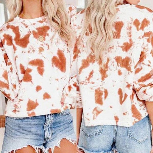 women's hoodies & sweatshirts tie dye tee shirt clothes autumn winter long sleeve round neck lady casual women loose sweatshirt, Black
women's hoodies & sweatshirts tie dye tee shirt clothes autumn winter long sleeve round neck lady casual women loose sweatshirt, Black