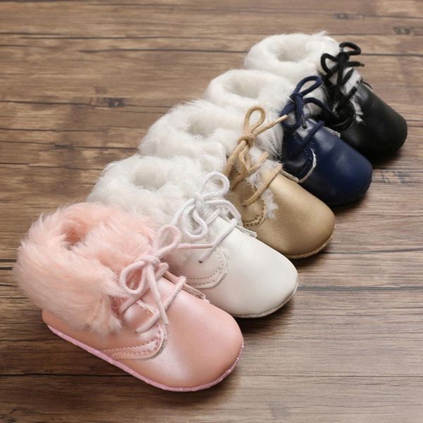 first walkers baby girl pu leather winter warm shoes solid color fashion lace-up soft sole boots prewalker walking toddler boys booties 0-24
first walkers baby girl pu leather winter warm shoes solid color fashion lace-up soft sole boots prewalker walking toddler boys booties 0-24