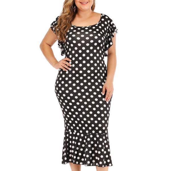 stylish bar women's summer fashion o-neck plus size dresses trim polka dot print dress beach sundress female clothing vestidos casual, Black;gray
stylish bar women's summer fashion o-neck plus size dresses trim polka dot print dress beach sundress female clothing vestidos casual, Black;gray