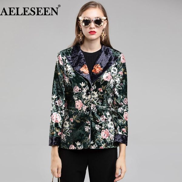 women's suits & blazers aeleseen long sleeve blazer slim jacket style 2021 autumn winter women runway coat luxury floral printed velvet, White;black
women's suits & blazers aeleseen long sleeve blazer slim jacket style 2021 autumn winter women runway coat luxury floral printed velvet, White;black