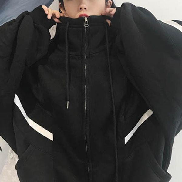 women's hoodies & sweatshirts women solid long sleeve irregular sweatshirt loose print pullover blouse fashionable design outdoor, Black 
women's hoodies & sweatshirts women solid long sleeve irregular sweatshirt loose print pullover blouse fashionable design outdoor, Black