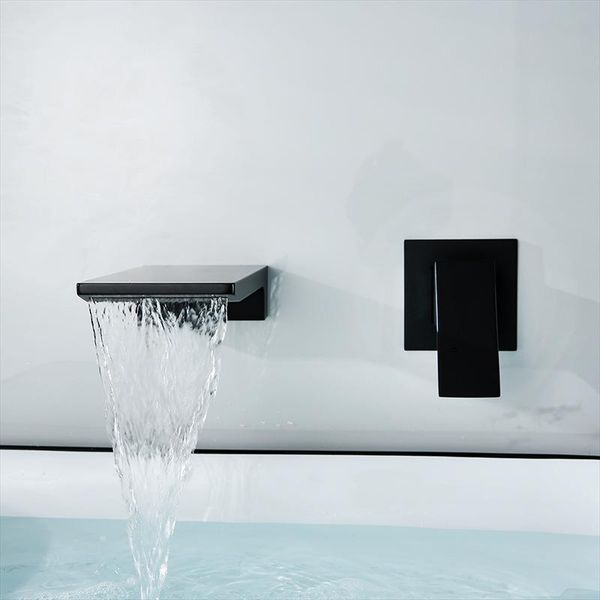 waterfall faucet matte black wall mounted bathroom bathtub faucet with shelf platform basin water mixer quality tap
waterfall faucet matte black wall mounted bathroom bathtub faucet with shelf platform basin water mixer quality tap