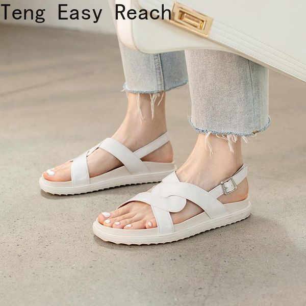 sandals 2021 summer women genuine leather flat heel tape weaving casual beach platform, Black
sandals 2021 summer women genuine leather flat heel tape weaving casual beach platform, Black