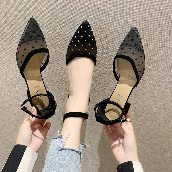 transparent low heels sandals women ankle strap summer shoes female plus size 2021 casual dress, Black
transparent low heels sandals women ankle strap summer shoes female plus size 2021 casual dress, Black