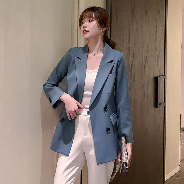women's suits & blazers casual small suit jacket fashion self-cultivation british style blouse autumn clothing 2021 wm*, White;black
women's suits & blazers casual small suit jacket fashion self-cultivation british style blouse autumn clothing 2021 wm*, White;black
