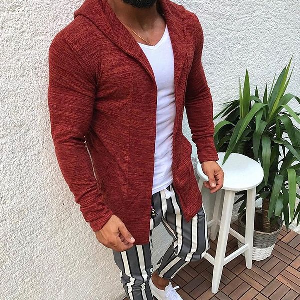 men's cardigan knitted solid color stylish vintage style long sleeve sweater cardigans hooded fall winter red navy blue f481#, White;black
men's cardigan knitted solid color stylish vintage style long sleeve sweater cardigans hooded fall winter red navy blue f481#, White;black