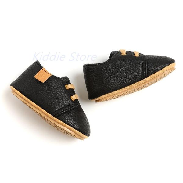first walkers baby solid black leather shoes infantil prewalkers with soft rubber sole toddlers retro casual zapatos de moccasins
first walkers baby solid black leather shoes infantil prewalkers with soft rubber sole toddlers retro casual zapatos de moccasins