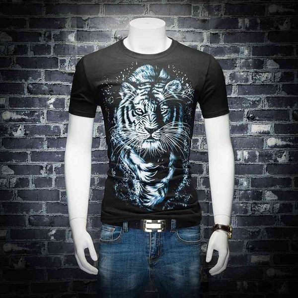 summer new men's trend 3d printing round neck pullover cotton large short sleeve t-shirt for men, White;black
summer new men's trend 3d printing round neck pullover cotton large short sleeve t-shirt for men, White;black