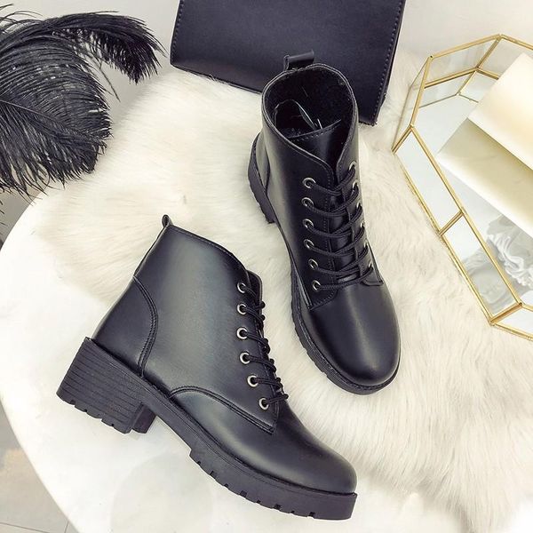 boots arrival combat military women's motorcycle gothic punk lovers female shoes size 35-40 women ankle, Black
boots arrival combat military women's motorcycle gothic punk lovers female shoes size 35-40 women ankle, Black
