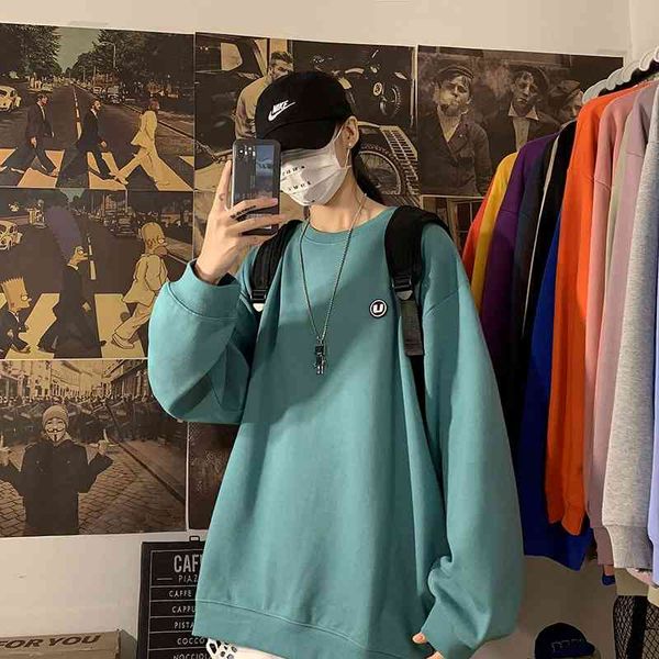 2021autumn trend versatile, relaxed and simple letter round neck sweater pullover student autumn man, Black
2021autumn trend versatile, relaxed and simple letter round neck sweater pullover student autumn man, Black