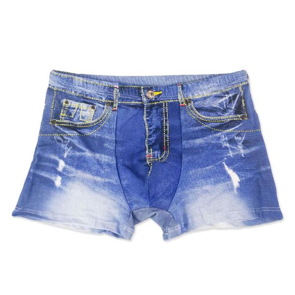 underpants men denim underwear 3d boxers jeans shorts classic print cotton breathable mens u convex pouch, Black;white
underpants men denim underwear 3d boxers jeans shorts classic print cotton breathable mens u convex pouch, Black;white
