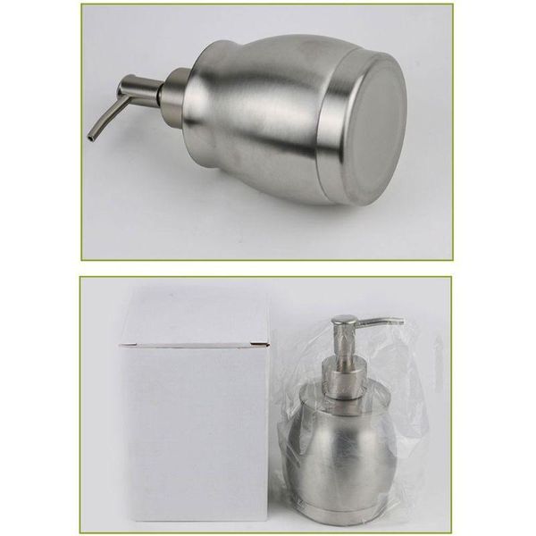 390ml hand soap pump bottle stainless steel bathroom lotion shampoo dispenser k3ka liquid
390ml hand soap pump bottle stainless steel bathroom lotion shampoo dispenser k3ka liquid