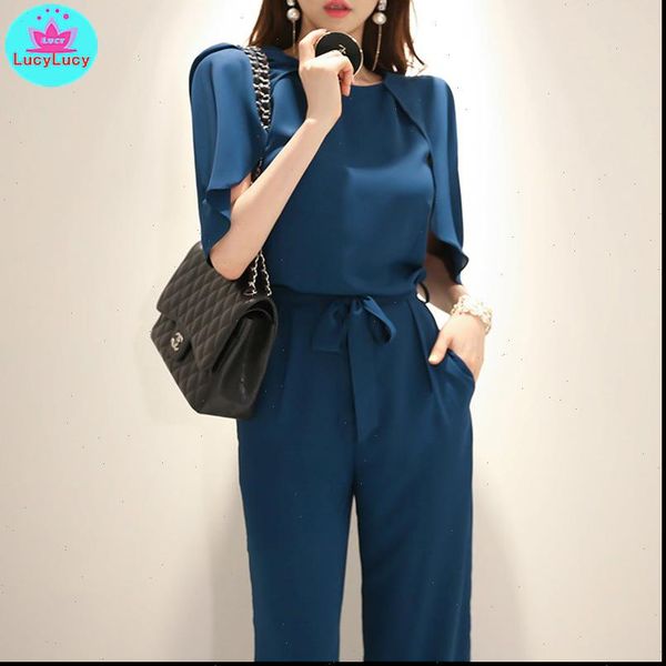 summer ol professional temperament womens romper fashion cape sleeves bandwidth loose trousers l green chiffon jumpsuit, Black;white
summer ol professional temperament womens romper fashion cape sleeves bandwidth loose trousers l green chiffon jumpsuit, Black;white