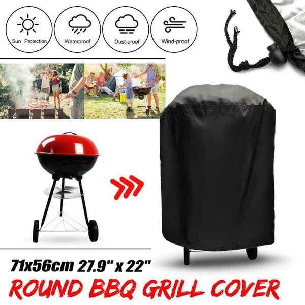 tools & accessories black round barbecue cover waterproof heavy duty grill dustproof anti uv bbq protect canvas decor 71x56/77x58cm
tools & accessories black round barbecue cover waterproof heavy duty grill dustproof anti uv bbq protect canvas decor 71x56/77x58cm
