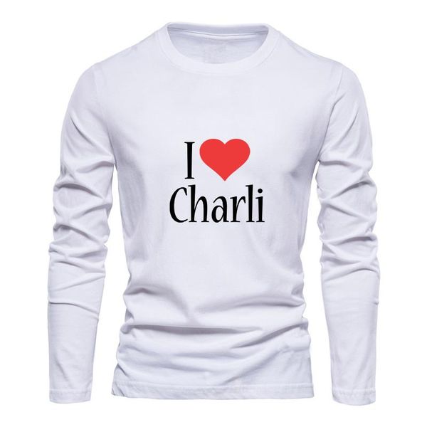 men's t-shirts charli damelio 100% cotton t shirt men women casual o-neck long sleeved mens tshirts autumn t-shirt male tees, White;black
men's t-shirts charli damelio 100% cotton t shirt men women casual o-neck long sleeved mens tshirts autumn t-shirt male tees, White;black