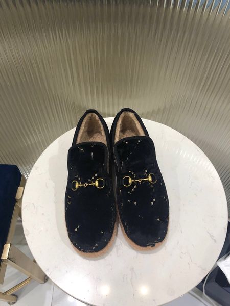 fashion horsebit single dress shoes women 2021 autumn winter leisure latest style double color matching sheepskin wool one plus velvet flat, Black
fashion horsebit single dress shoes women 2021 autumn winter leisure latest style double color matching sheepskin wool one plus velvet flat, Black