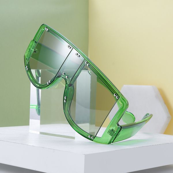 personality big frame rivet color sunglasses fashion trend punk ft one piece sunglasses 2081 fashion sun glass g08w, White;black
personality big frame rivet color sunglasses fashion trend punk ft one piece sunglasses 2081 fashion sun glass g08w, White;black