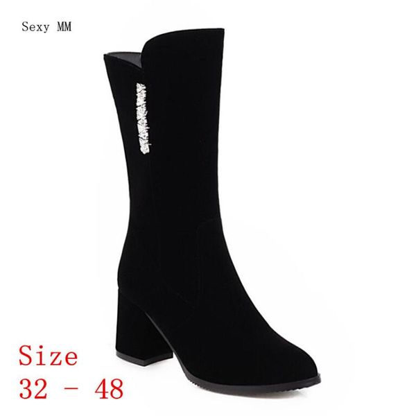 boots spring autumn women mid calf high heels woman short shoes botas small plus size 32 33 - 40 41 42 43 44 45 46 47 48, Black
boots spring autumn women mid calf high heels woman short shoes botas small plus size 32 33 - 40 41 42 43 44 45 46 47 48, Black