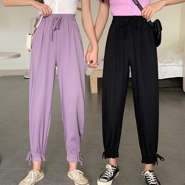 women's pants & capris cool comfort women gabby pink high waist korean slacks lady wide leg loose female oversized girl long cute trous, Black;white
women's pants & capris cool comfort women gabby pink high waist korean slacks lady wide leg loose female oversized girl long cute trous, Black;white