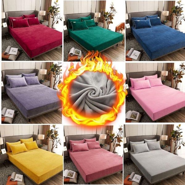 sheets & sets solid color flannel bed sheet elastic band fitted mattress cover queen king size velvet bedding set bedspread
sheets & sets solid color flannel bed sheet elastic band fitted mattress cover queen king size velvet bedding set bedspread