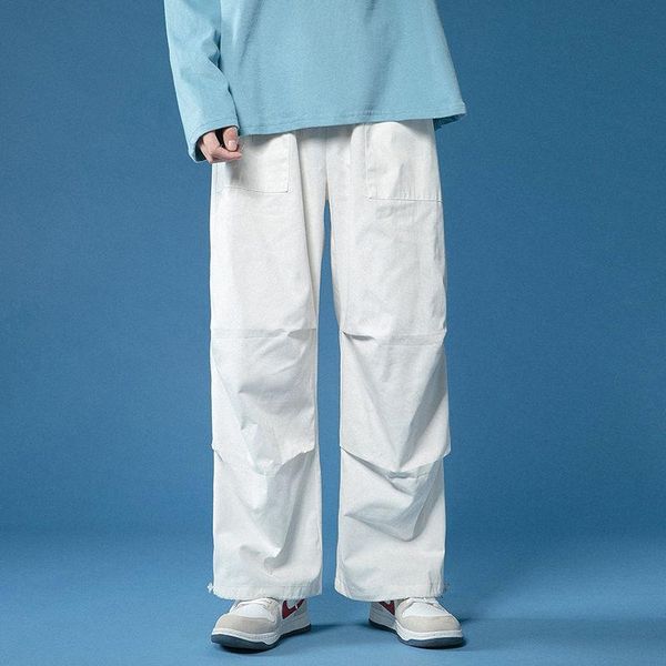 men's pants spring summer cotton wide-leg fashion casual men streetwear loose hip-hop straight-leg mens trousers, Black
men's pants spring summer cotton wide-leg fashion casual men streetwear loose hip-hop straight-leg mens trousers, Black