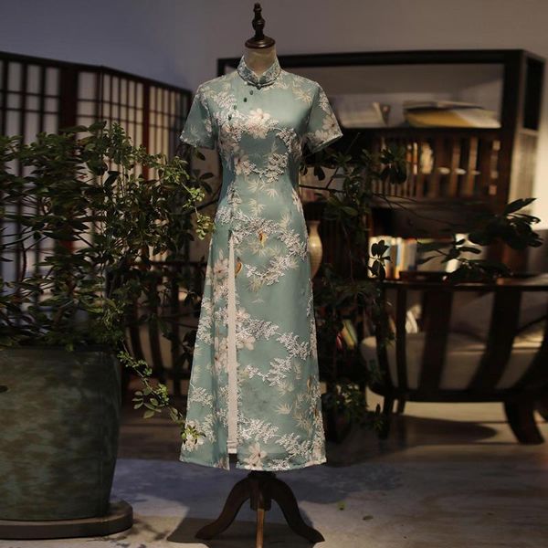 ethnic clothing 2021 chinese style cheongsam skirt embroidery daily wear girl fashion retro short-sleeved s-4xl size, Red
ethnic clothing 2021 chinese style cheongsam skirt embroidery daily wear girl fashion retro short-sleeved s-4xl size, Red