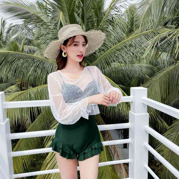 and swimsuit bikini, thin, small black chest, beach bathing suit, spring lace, south korea, White;black
and swimsuit bikini, thin, small black chest, beach bathing suit, spring lace, south korea, White;black