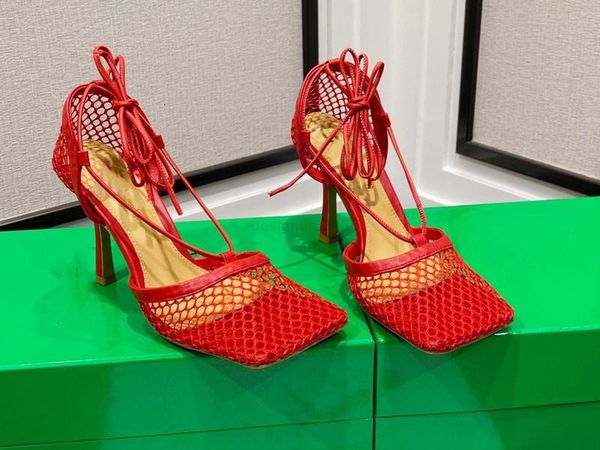fashion designer mesh strap with high heel square sandals is a must for girls in summerincluding boxes and bags, Black
fashion designer mesh strap with high heel square sandals is a must for girls in summerincluding boxes and bags, Black