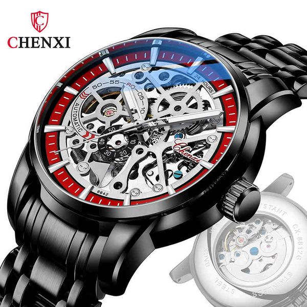 fashion random men's watches rustless steel tape mechanical hollow-cut design for man around clock lighter, Slivery;brown
fashion random men's watches rustless steel tape mechanical hollow-cut design for man around clock lighter, Slivery;brown