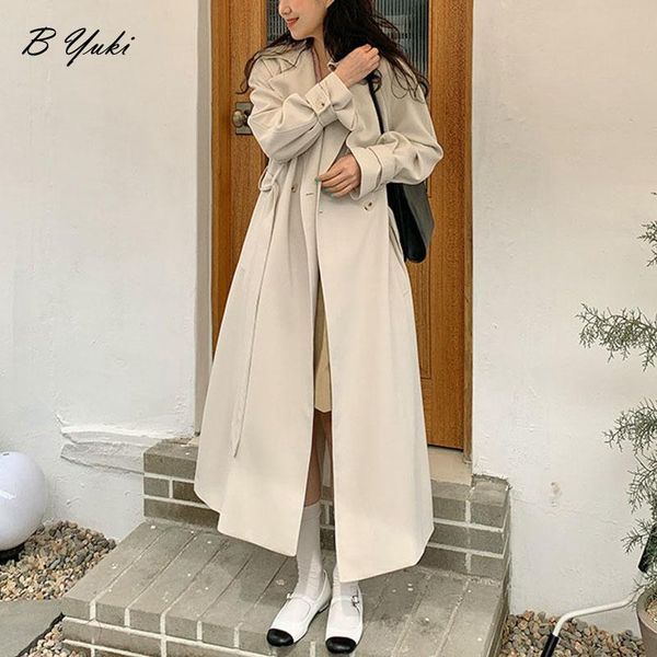 women's trench coats blessyuki loose turn-down collar solid coat women casual double breasted tie waist slim female autumn gentle girl, Tan;black
women's trench coats blessyuki loose turn-down collar solid coat women casual double breasted tie waist slim female autumn gentle girl, Tan;black