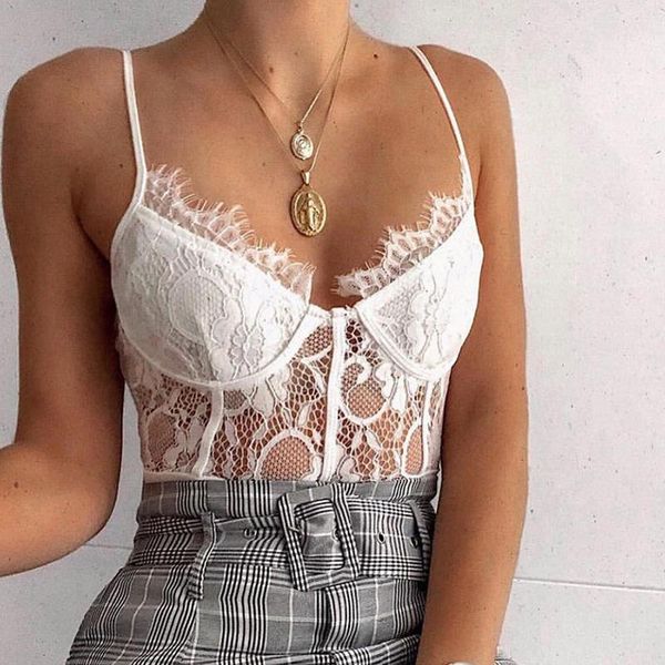 women's jumpsuits & rompers suspenders lace jumpsuit women bodysuits nightclub summer skinny white bodycon romper mesh hollow out o, Black;white
women's jumpsuits & rompers suspenders lace jumpsuit women bodysuits nightclub summer skinny white bodycon romper mesh hollow out o, Black;white