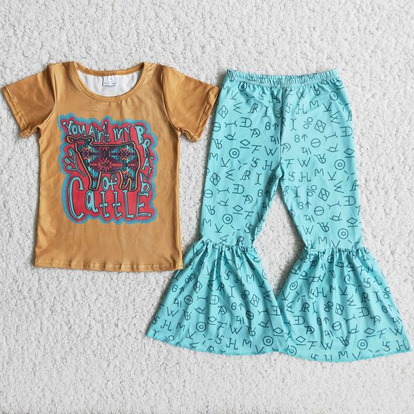 wholesale kids designer clothes sets fall boutique baby girls clothing short sleeve bell bottom pants milk silk toddler outfit kid girl set, White
wholesale kids designer clothes sets fall boutique baby girls clothing short sleeve bell bottom pants milk silk toddler outfit kid girl set, White