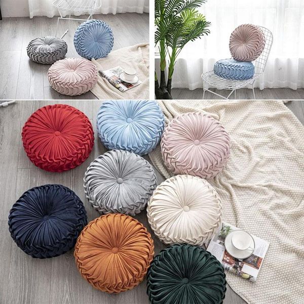 cushion/decorative pillow european style round seat cushion solid plush fabrics back sofa bed filling with polyester multi-color 35*35*10cm
cushion/decorative pillow european style round seat cushion solid plush fabrics back sofa bed filling with polyester multi-color 35*35*10cm