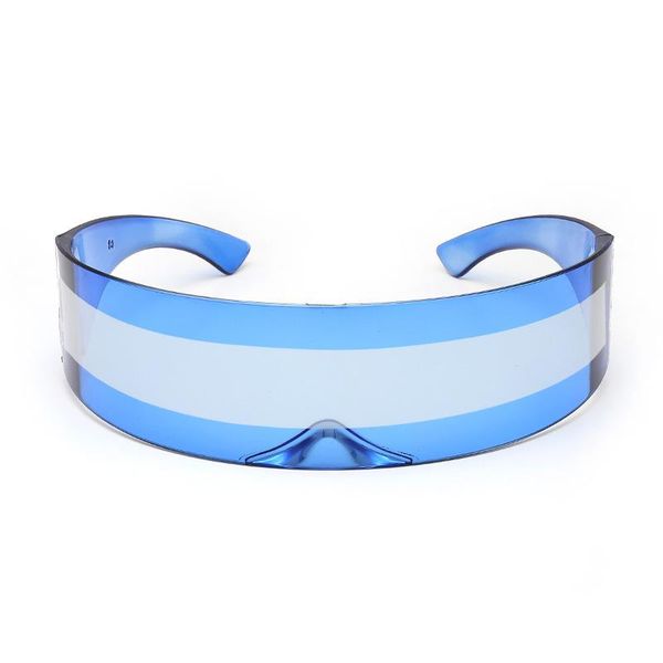 fashion siamese futuristic around costume sunglasses designer mask novelty sun glasses red blue goggle, White;black
fashion siamese futuristic around costume sunglasses designer mask novelty sun glasses red blue goggle, White;black