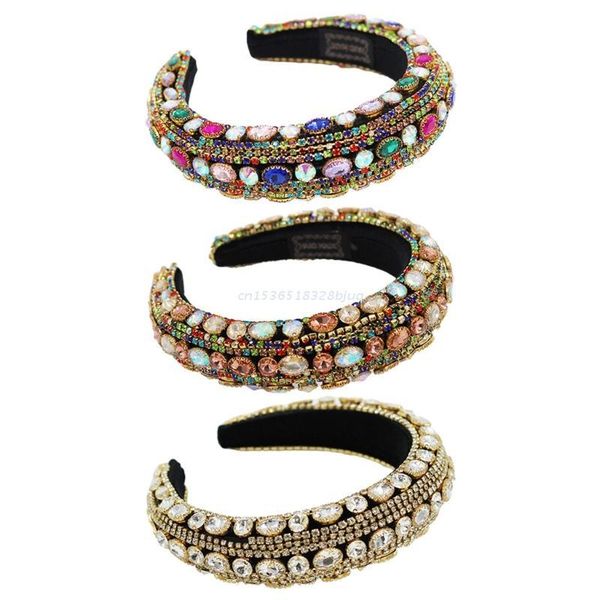 hair clips & barrettes female girls headwear accessories handmade baroque tiaras wide headband luxurious color crystal rhinestones hoop drop, Golden;silver
hair clips & barrettes female girls headwear accessories handmade baroque tiaras wide headband luxurious color crystal rhinestones hoop drop, Golden;silver
