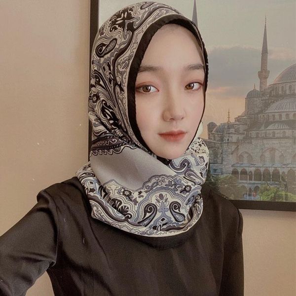 scarves 2021 model wool malaysia foulard hijab, Blue;gray 
scarves 2021 model wool malaysia foulard hijab, Blue;gray