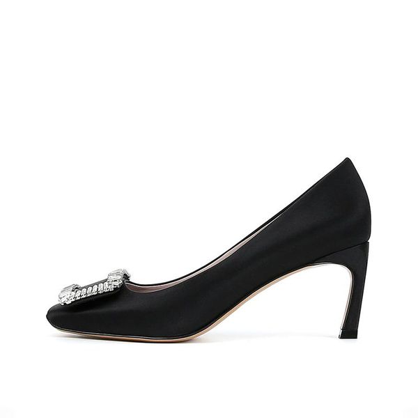 spring women pumps black fashion square toe high heels woman rhinestones party wedding shoes dress
spring women pumps black fashion square toe high heels woman rhinestones party wedding shoes dress