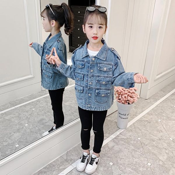 jackets blue jean girls baby's kids coat jacket outwear 2021 spring autumn overcoat outdoor rural party teenagers children's cloth, Blue;gray
jackets blue jean girls baby's kids coat jacket outwear 2021 spring autumn overcoat outdoor rural party teenagers children's cloth, Blue;gray