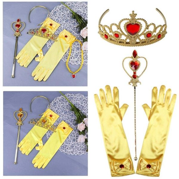 kid girls princess dress up costume party accessories gold gloves tiara wand necklace outfit christmas beauty and the beasts set decoration
kid girls princess dress up costume party accessories gold gloves tiara wand necklace outfit christmas beauty and the beasts set decoration