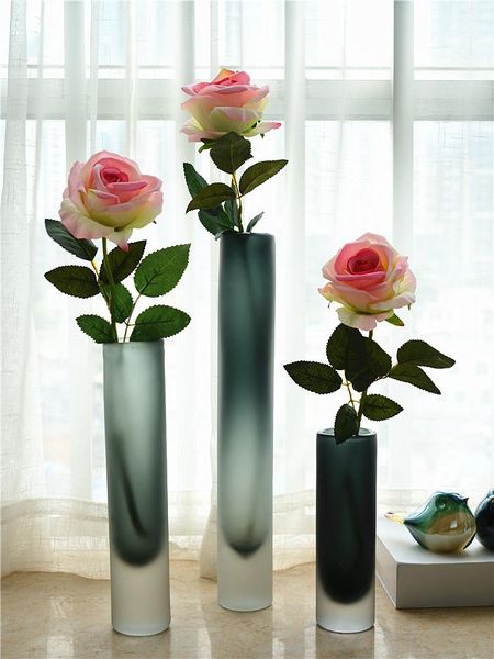 vases simple grey glass vase living room arenaceou long slender flower implement home decor plant pot decorative dried vasos
vases simple grey glass vase living room arenaceou long slender flower implement home decor plant pot decorative dried vasos