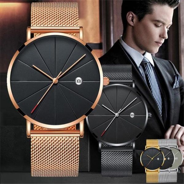 wristwatches luxury men watches rose gold ultra thin fashion business stainless steel quartz horloge mannen, Slivery;brown
wristwatches luxury men watches rose gold ultra thin fashion business stainless steel quartz horloge mannen, Slivery;brown