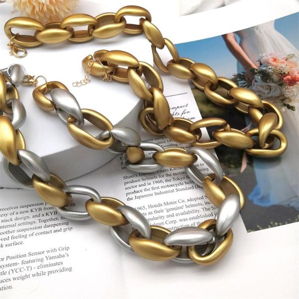 punk lock choker necklace pendant women collar statement brand gold color chunky thick chain steampunk men chokers, Golden;silver
punk lock choker necklace pendant women collar statement brand gold color chunky thick chain steampunk men chokers, Golden;silver
